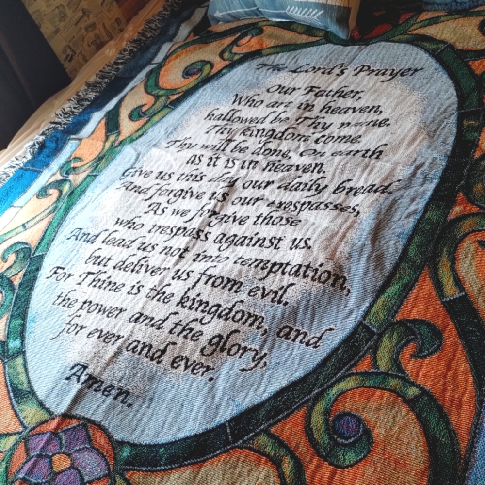 The Lord's Prayer Throw (50x60) - Picture 2 of 5